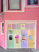 Ice Cream Garage Door #2 Photograph by Julie Gebhardt