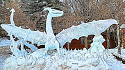 Ice Sculpture7 Photograph by Mark Jackson