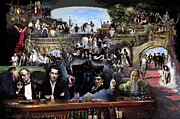 Icons Of History And Entertainment 2005 Mixed Media by Ylli Haruni