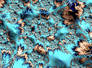 Icy Peaks Digital Art by Elisabeth Lucas