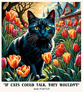 If cats could talk Digital Art by Greg Joens