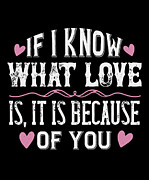 If I know what love is it is because of you Digital Art by Jacob Zelazny