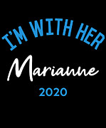 Im With Her Marianne Williamson For President 2020 Digital Art by Flippin Sweet Gear