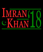 Imran Khan PTI 2018 Pakistan Digital Art by Flippin Sweet Gear