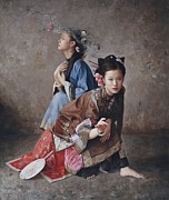 In Search of Fragrance Painting by Mingyue Wang In Search of Fragrance Painting by Mingyue Wang