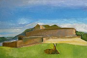 Incs Pirca Painting by Suzanne Giuriati Cerny