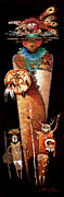 Indian Story II Painting by James Lee