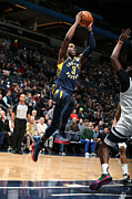 Indiana Pacers v Minnesota Timberwolves Photograph by David Sherman