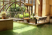Indoor Urban Water Feature Photograph by Brigitte Blanchette Thompson Indoor Urban Water Feature Photograph by Brigitte Blanchette Thompson