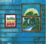Inside Outside Painting by Esoteric Gardens KN Inside Outside Painting by Esoteric Gardens KN