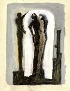 Into The Light Drawing by David Euler