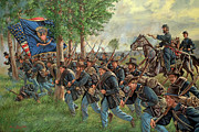 Iron Brigade Forward Painting by Mark Maritato