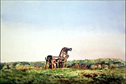 IRON HORSE by ROYWARD Painting by John Gholson IRON HORSE by ROYWARD Painting by John Gholson
