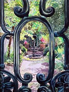 Iron Portal Painting by Merana Cadorette