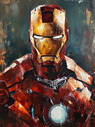 Ironman Painting by Land of Dreams