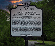 Isaac Brandon Lynching Photograph by Michael Descher Isaac Brandon Lynching Photograph by Michael Descher