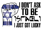 Israeli Pride Israel Flag Grown Israeli Roots Israeli Patriot Digital Art by Toms Tee Store