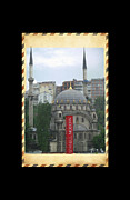 Istanbul Modern Enigmatic Labyrinths Digital Art by Ezone Prints