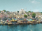 Istanbul. View from Galata Bridge. Photograph by Alex Mir Istanbul. View from Galata Bridge. Photograph by Alex Mir