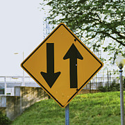 It is a two way street Photograph by Bentley Davis It is a two way street Photograph by Bentley Davis