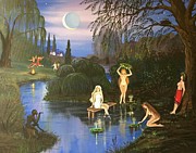 Ivana Kupala Painting by Margaryta Yermolayeva