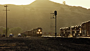 I've Been Working on the Railroad -- BNSF and Union Pacific Trains in Caliente, California Photograph by Darin Volpe I've Been Working on the Railroad -- BNSF and Union Pacific Trains in Caliente, California Photograph by Darin Volpe