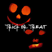 Jack O Lanterns in the dark Photograph by Tatiana Travelways