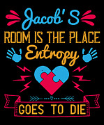 Jacobs room is the place entropy goes to die Digital Art by Jacob Zelazny