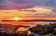James Street Sunset Photograph by Vera Chwostyk