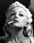 JAN STERLING in WOMEN'S PRISON -1955-, directed by LEWIS SEILER. Photograph by Album