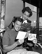 Jane Wyman. Ronald Reagan. Photograph by Album