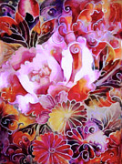 Japanese Peony Garden Painting by Susan Maxwell Schmidt Japanese Peony Garden Painting by Susan Maxwell Schmidt
