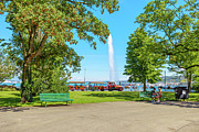 Jardin Anglais Geneva Photograph by Benny Marty Jardin Anglais Geneva Photograph by Benny Marty