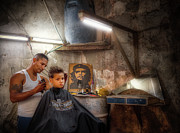 Jax the hairdresser true to the line Photograph by Micah Offman