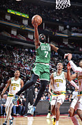 Jaylen Brown Photograph by Logan Riely
