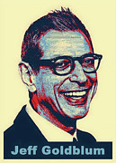 Jeff Goldblum - Actor Digital Art by Bob Smerecki