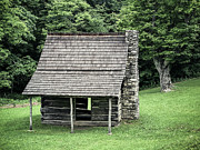 Preacher Jesse Brown Cabin, Tompkins Knob, North Carolina Photograph by Dawna Moore Photography