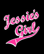 Jessies Girl Retro Digital Art by Flippin Sweet Gear