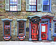 Jim Thorpe PA - Fancy Doors and Windows Photograph by Susan Savad Jim Thorpe PA - Fancy Doors and Windows Photograph by Susan Savad