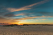 Jockey's Ridge Sunset Blue Photograph by David Fountain