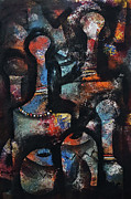 Joy Of Man Painting by Peter Sibeko 1940-2013