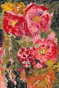 Joyful Petals Painting by Suzanne Berthier