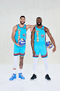 Jrue Holiday and Jayson Tatum Photograph by Jennifer Pottheiser