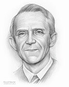 Justice Souter Drawing by Greg Joens