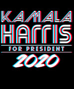 Kamala Harris For President 2020 3D Digital Art by Flippin Sweet Gear