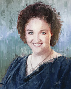 Katie Porter Portrait Digital Art by Nikki Marie Smith