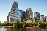 Modern architecture and high-rise buildings of Austin, Texas with summer sunlight Photograph by Brigitte Blanchette Thompson Modern architecture and high-rise buildings of Austin, Texas with summer sunlight Photograph by Brigitte Blanchette Thompson