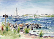 Keep Off the Rocks Painting by Clara Sue Beym Keep Off the Rocks Painting by Clara Sue Beym