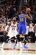 Kevin Durant and Lebron James Photograph by Andrew D. Bernstein