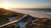 Kiawah's Path to the Shore Digital Art by Sven Andersen